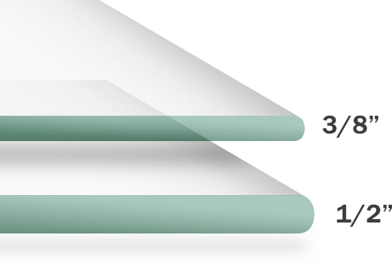 Glass Thickness Options